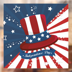 Independence Day Window Cling