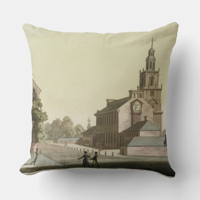 Independence Hall, Philadelphia, Pennsylvania, fro Cushion (Front)