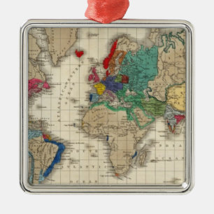 Independence of The United States 1783 AD Metal Tree Decoration