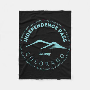Independence P Elevated Colorado Mountain Fleece Blanket