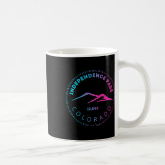 Independence P Elevated Colorado Mountain Neon  Coffee Mug