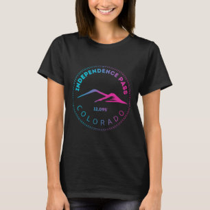 Independence P Elevated Colorado Mountain Neon T-Shirt