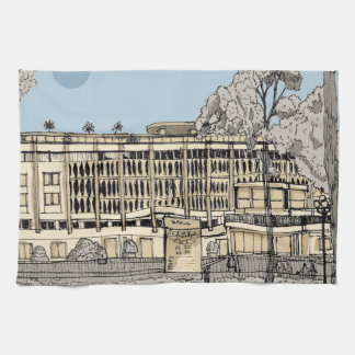 Independence Palace Saigon Vietnam Tea Towel