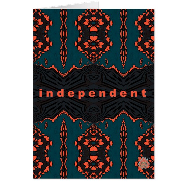 Independent and proud (Front)
