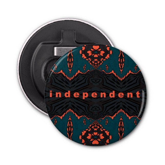 Independent and proud bottle opener (Front)