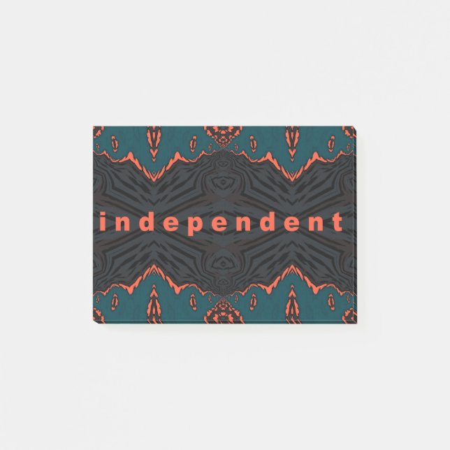Independent and Proud! Post-it Notes (Front)