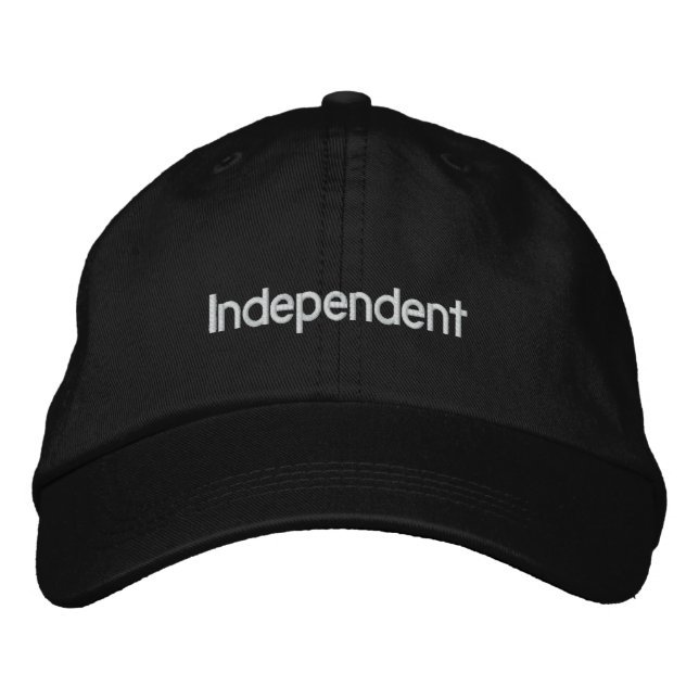 Independent Embroidered Cap (Front)