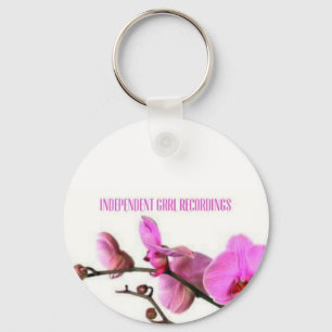 Independent Grrl Recordings Keychain