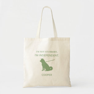 Independent Shiba Inu Dog Mum Custom Tote Bag