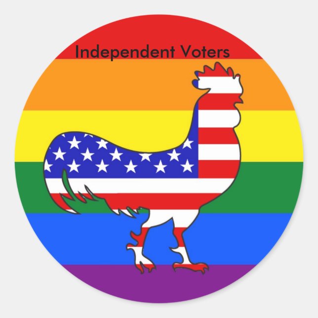 Independent Voters Sticker (Front)