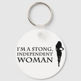 Independent woman keychain 1
