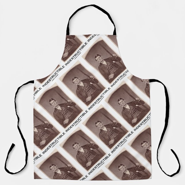 Indestructible Phineas Gauge Psychology Humour Apron (Front)