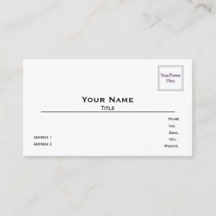 Indestructible Photo Business Cards