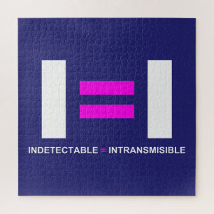 Indetectable es igual a Intransmisible VIH Jigsaw Puzzle