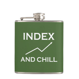 Index And Chill Hip Flask