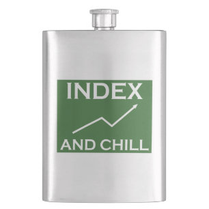 Index And Chill Hip Flask