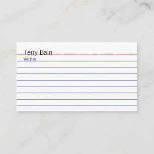 Index Card