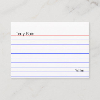 Index Card