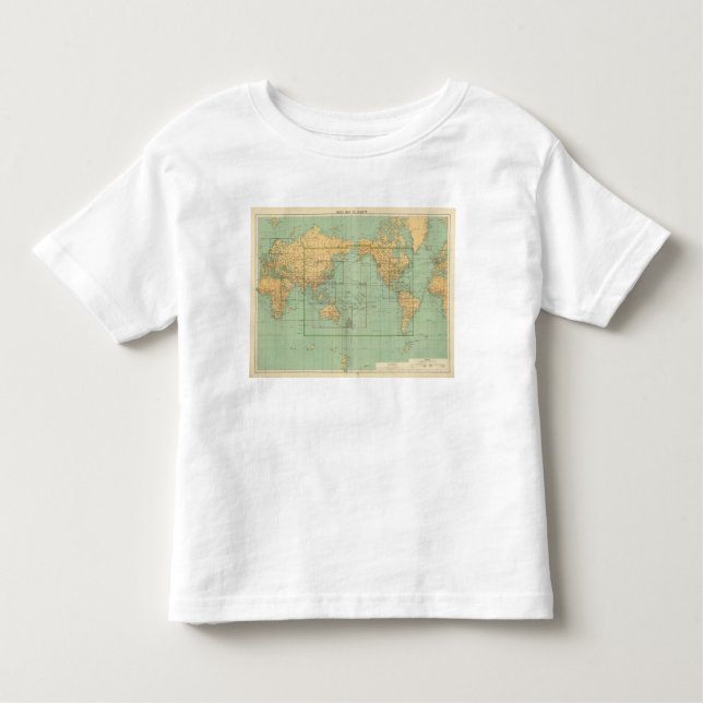 Index map New mercantile marine atlas Toddler T-Shirt (Front)