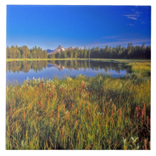 Index Peak reflects into Mud Lake on the Ceramic Tile
