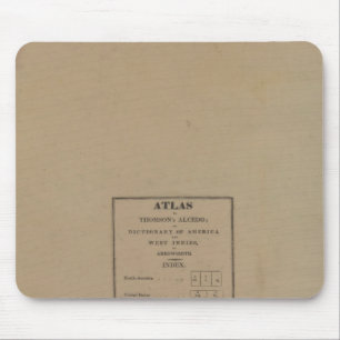 Index to Atlas Mouse Pad