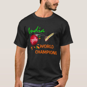 India 2011 ICC Cricket World Cup Champions T-Shirt
