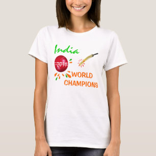 India 2011 ICC Cricket World Cup Champions T-Shirt