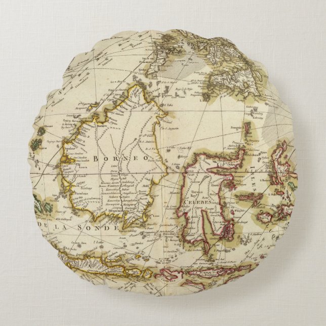 India 3 round cushion (Front)