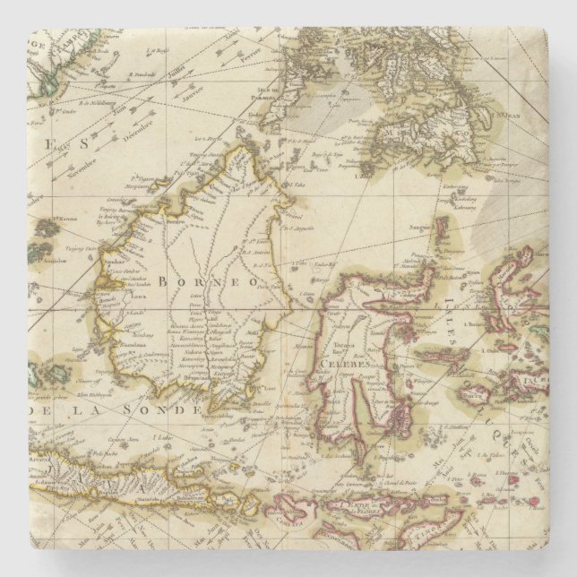 India 3 stone coaster (Front)