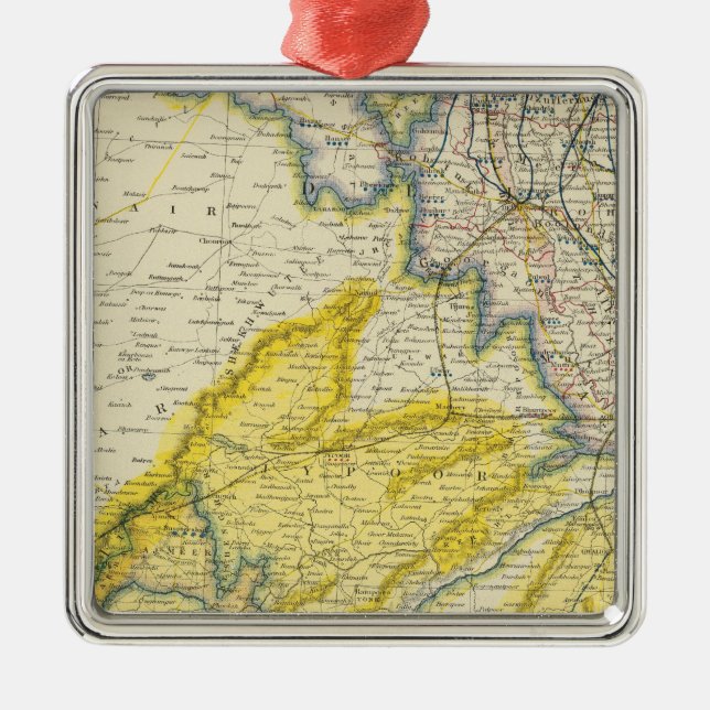 India 4 metal tree decoration (Front)