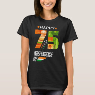 India 75th Independence Day India independence day T-Shirt