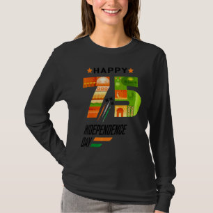 India 75th Independence Day India Independence Day T-Shirt