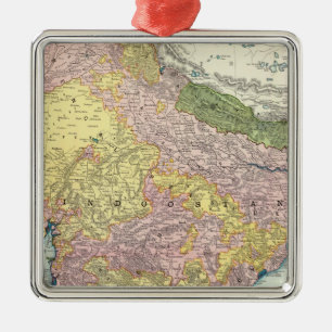 India 7 metal tree decoration
