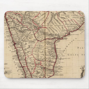 India and Bangladesh Mouse Pad