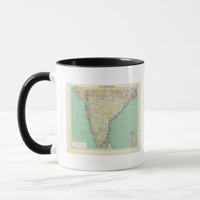 India and Sri Lanka 2 Mug (Left)