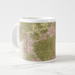 India and Sri Lanka Large Coffee Mug