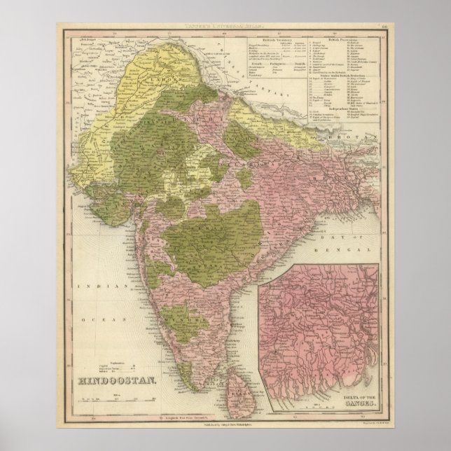 India and Sri Lanka Poster (Front)