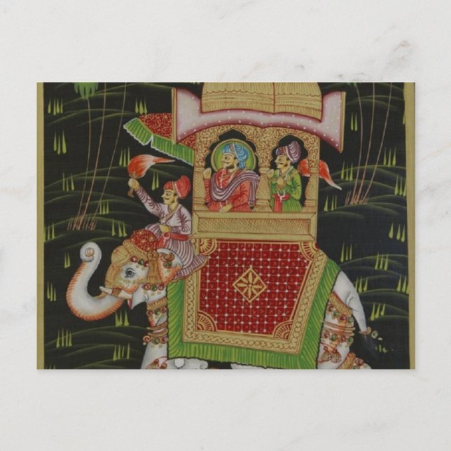 India Art Postcard (Front)