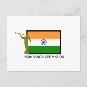 INDIA BANGALORE MISSION LDS CTR POSTCARD