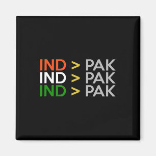 India Better Than Pakistan Indian Cricket Jersey Magnet