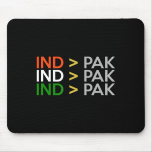 India Better Than Pakistan Indian Cricket Jersey Mouse Pad
