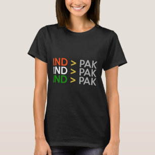 India Better Than Pakistan Indian Cricket Jersey T-Shirt