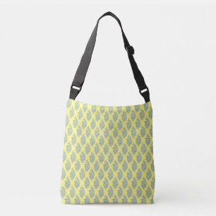 India Block Print Crossbody Bag