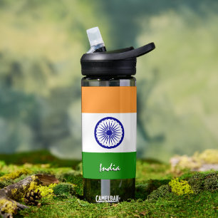 India bottle, patriotic Indian Flag Water Bottle