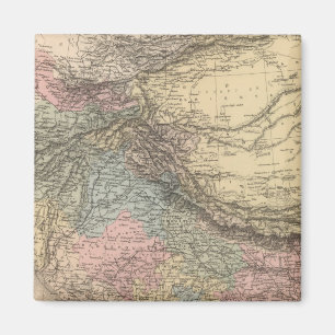 India Central Asia Magnet