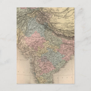 India Central Asia Postcard