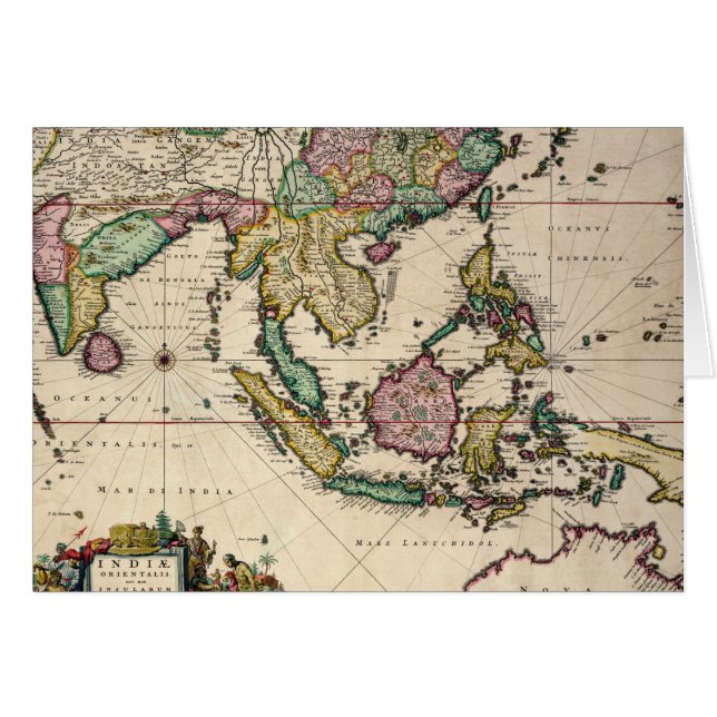 India & Ceylon to Australia (Front Horizontal)