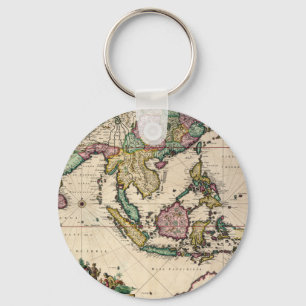 India & Ceylon to Australia Key Ring