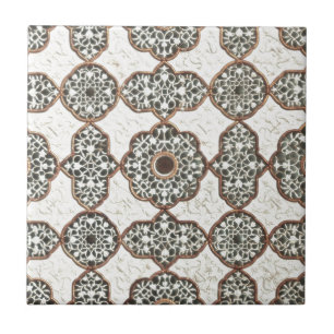 India Chic Pattern Ceramic Tile