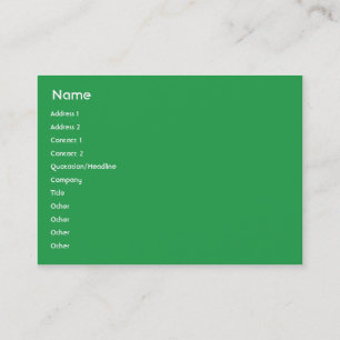 India - Chubby Business Card